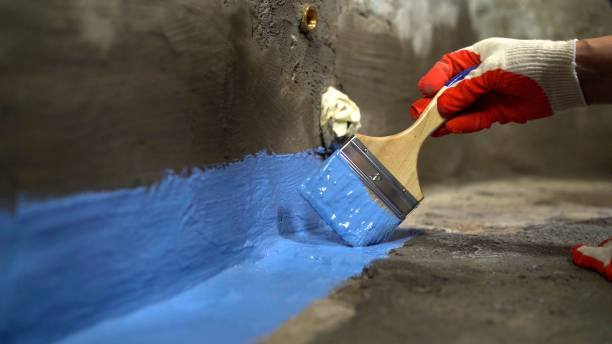 Professional waterproofing crew in London, London, OH